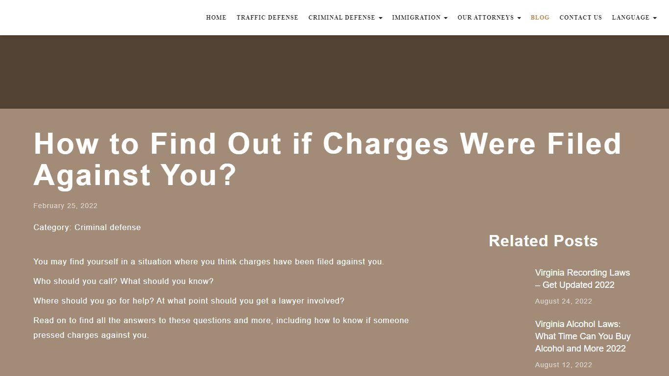 How to Find Out if Charges Were Filed Against You?